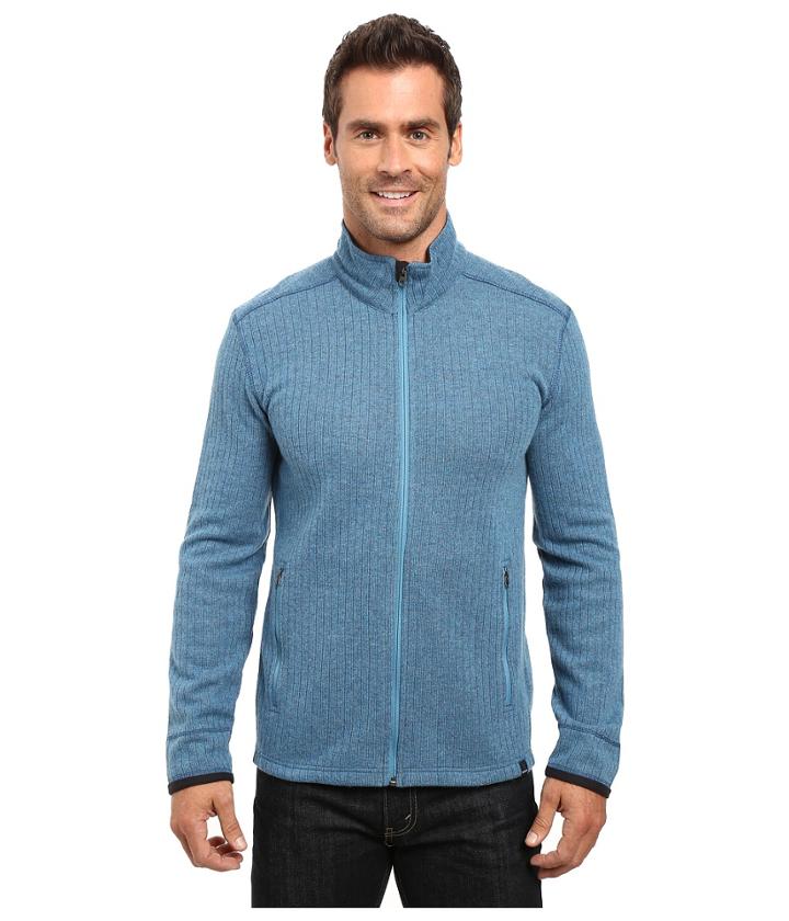 Prana Barclay Sweater (mosaic Blue) Men's Coat