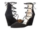 Jessica Simpson Jacee (black Luxe Kid Suede) Women's Shoes