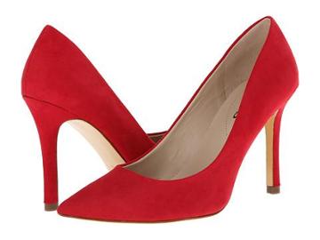Guess Eloy (red Synthetic Suede) High Heels