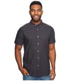 Rip Curl Ourtime Short Sleeve Shirt (charcoal) Men's Short Sleeve Button Up