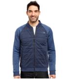 The North Face Norris Point Insulated Full Zip (urban Navy Heather/shady Blue Heather (prior Season)) Men's Clothing