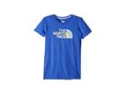 The North Face Kids Short Sleeve Graphic Tee (little Kids/big Kids) (dazzling Blue/multicolor (prior Season)) Girl's Short Sleeve Pullover