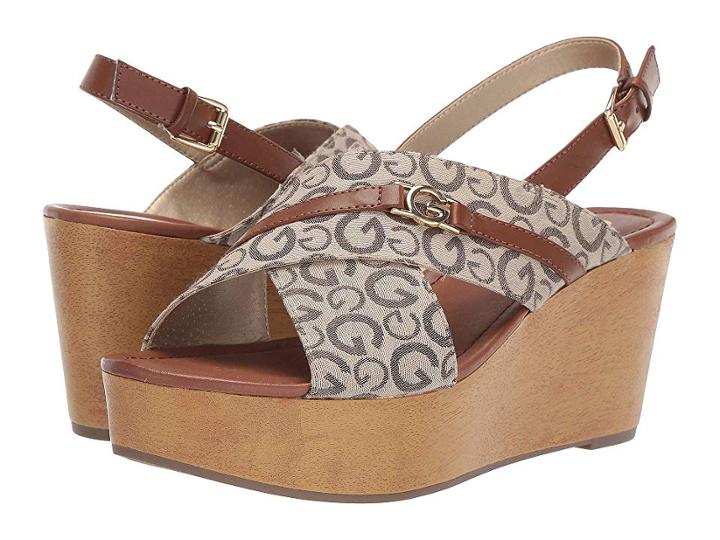 G By Guess Dee (taupe/bc Rio Maple) Women's Wedge Shoes