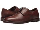Frye Fisher Oxford (cognac Deer Skin Leather) Men's Lace Up Wing Tip Shoes