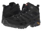 Merrell Moab 2 Smooth Mid Waterproof (black) Men's Hiking Boots