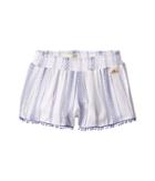 O'neill Kids Beachside Shorts (toddler/little Kids) (white) Girl's Shorts