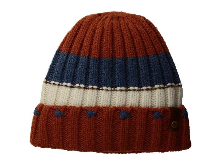 Prana Lexington Beanie (burnt Caramel) Beanies