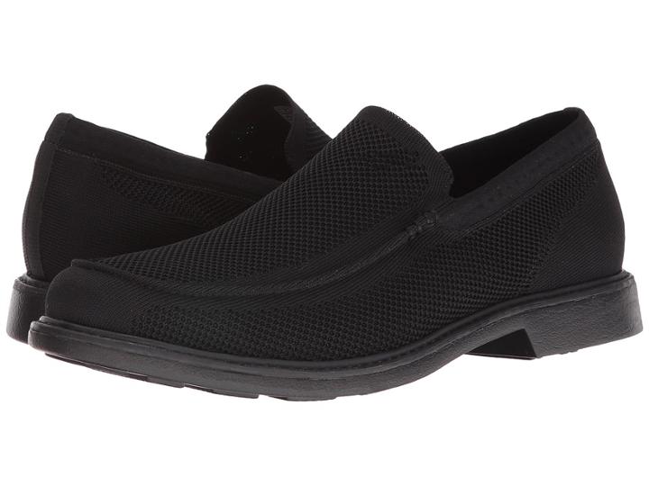 Mark Nason Bayshore (black Dressknit/black Welt/black Bottom) Men's Shoes