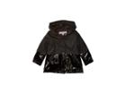 Urban Republic Kids Raincoat Color Block Jacket (infant/toddler) (black) Girl's Coat
