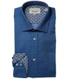 Ted Baker Murphy Endurance Dress Shirt (navy) Men's Clothing