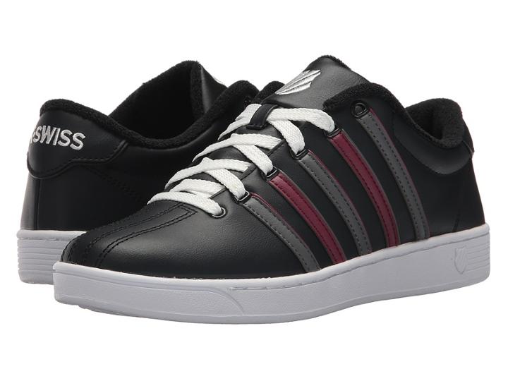K-swiss Court Pro Ii Sp Cmf (lime/pewter/burgundy) Men's Shoes