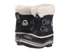 Sorel Kids Yoot Pactm Nylon (toddler/little Kid) (black) Kids Shoes