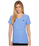 Adidas Tech Tee (hi-res Blue) Women's T Shirt