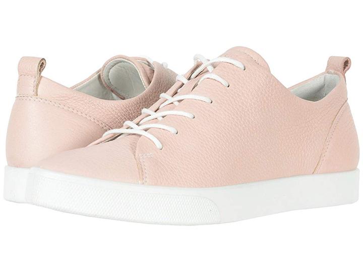 Ecco Gillian Tie (rose Dust Cow Leather) Women's Lace Up Casual Shoes