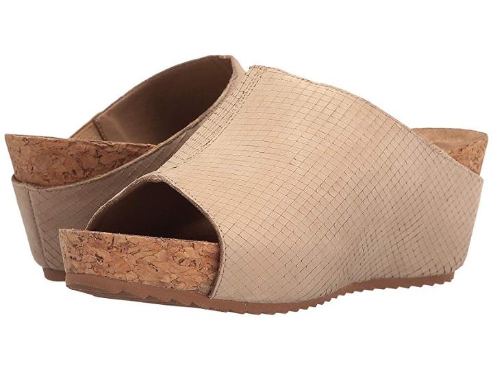 Walking Cradles Tiegan (light Taupe Snake Nubuck) Women's Sandals