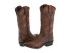 Frye Billy Pull On (dark Brown Leather) Cowboy Boots