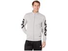 Adidas Essentials Branded Track Top (medium Grey Heather/black) Men's Coat