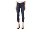 Liverpool Abby Ankle Zip Scallop Studs In Super Soft Stretch Denim Jeans In Mckinley (mckinley) Women's Jeans