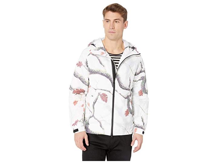 Huf Standard Shell Jacket (white) Men's Coat