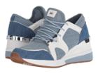 Michael Michael Kors Liv Trainer (washed Denim) Women's Shoes