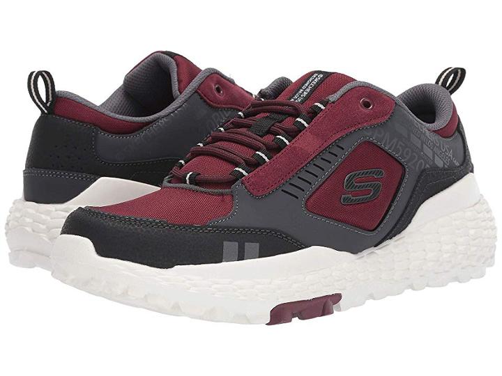 Skechers Monster (burgundy/black) Men's Shoes