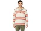 Pendleton Serape Stripe Popover Hoodie (sunset Stripe) Men's Sweatshirt