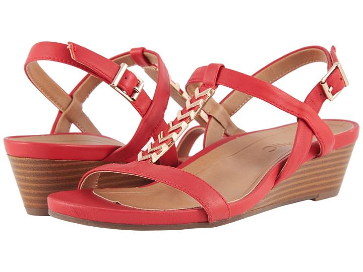 Vionic Cali (red) Women's Sandals