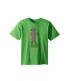 The North Face Kids Short Sleeve Graphic Tee (little Kids/big Kids) (classic Green/weimaraner Brown) Boy's Clothing
