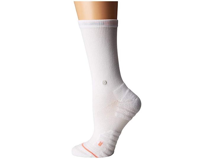 Stance Icon Crew (white) Women's Crew Cut Socks Shoes