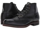Frye Prison Boot (black Full Grain Pull Up) Men's Lace-up Boots