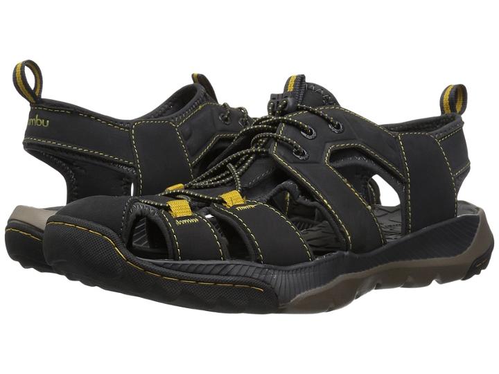 Jambu Bryce Water-ready (charcoal/yellow) Men's Sandals