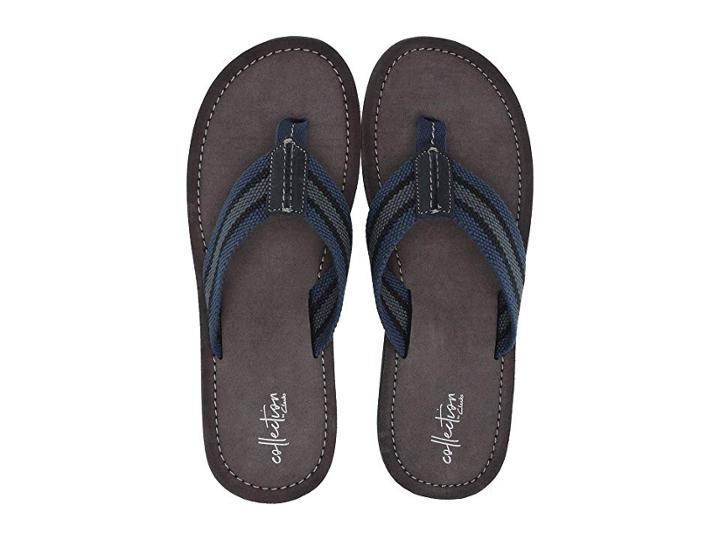 Clarks Lacono Post (navy Slate Combi Textile) Men's Shoes