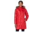 Eddie Bauer Lodge Down Parka (scarlet) Women's Coat