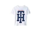 Tommy Hilfiger Kids Th Logo Graphic Tee (toddler/little Kids) (white) Boy's T Shirt
