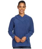 Royal Robbins Foxtail Fleece Hoodie (twilight Blue) Women's Sweatshirt