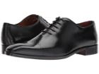 Massimo Matteo Laser Cap Toe (black) Men's Lace Up Cap Toe Shoes