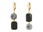 Kate Spade New York Shine On Drop Earrings (jet Multi) Earring