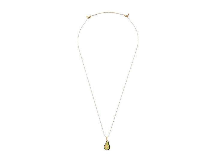 Alex And Ani Color Infusion You Guac My World 32 Expandable Necklace (shiny Gold) Necklace