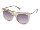 Guess Gf0334 (crystal Pink/pink Gradient Flash Lens) Fashion Sunglasses