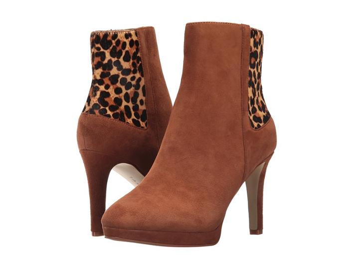 Tahari Serena (new Cognac Suede/leopard) Women's Shoes