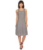 Nic+zoe Modern Stud Dress (grey Mix) Women's Dress