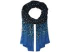 Calvin Klein Dot Ombre Chiffon (navy) Scarves