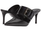 Nine West Mariterase Heel Mule (black Leather) Women's Shoes