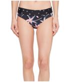 Carve Designs Catalina Bottom (flamingo Palms/dash) Women's Swimwear