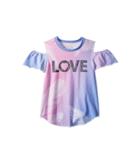 Chaser Kids Cold Shoulder Top (toddler/little Kids) (sublimation) Girl's T Shirt