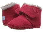 Toms Kids Cuna Layette (infant/toddler) (red Felt) Kids Shoes
