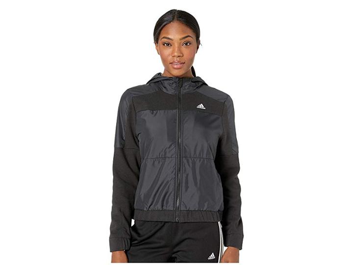Adidas S2s Jacket (black/black) Women's Coat