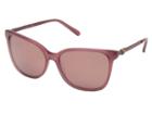 Diane Von Furstenberg Joanna (milky Burgundy) Fashion Sunglasses