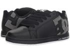 Dc Court Graffik Se (black/grey) Men's Skate Shoes