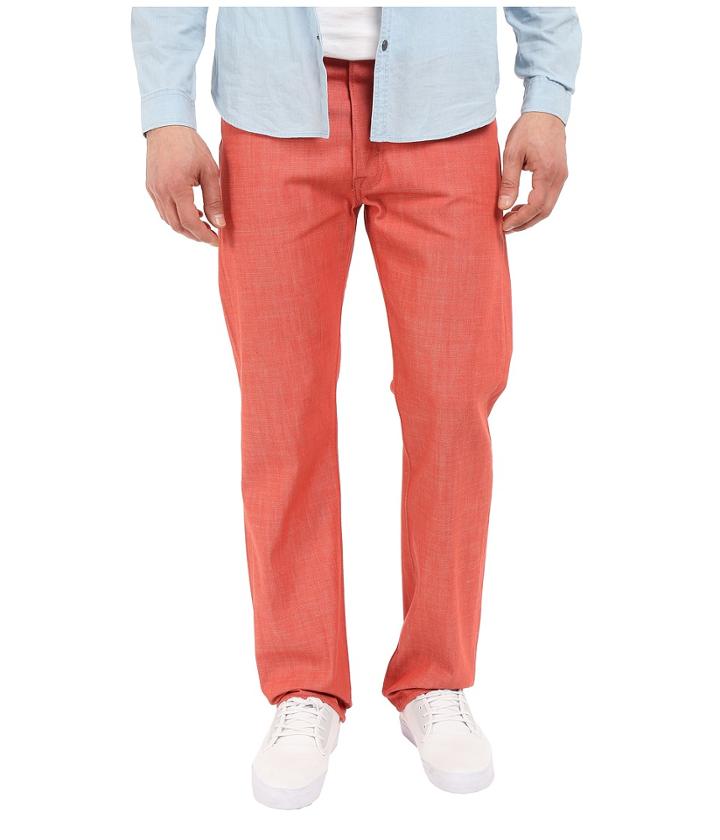 Levi's(r) Mens 501(r) Original Shrink-to-fit Jeans (marsala Shrink To Fit) Men's Jeans